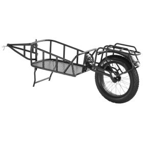 VEVOR Bike Cargo Trailer, 70 lbs Load Capacity, Heavy-Duty Bicycle Wagon Cart, Compact Storage & Quick Release Structure with Universal Hitch