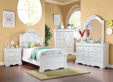 ACME Estrella Full Bed in White 30235F