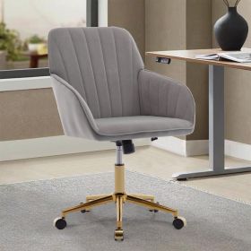 TY Adjustable Office Chair, Home Bedroom, Ergonomic Swivel Chair, Backrest Seat, Comfortable for Long Sitting (Color: as Pic)